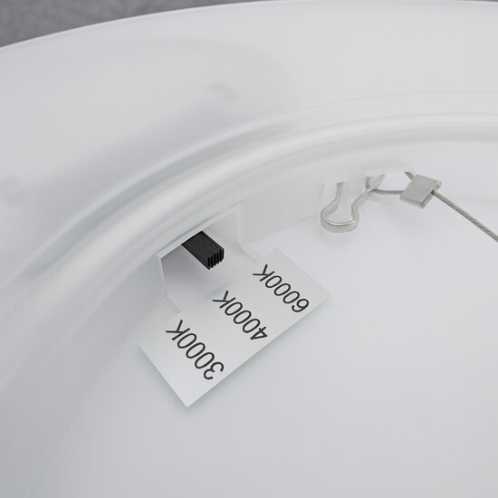 Spectrum LED NYMPHEA FLAT DUO 24W CCT 230V 120DEG IP54 FI292X26MM WHITE ROUND - Perfecte verlichting voor elke ruimte