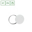 Spectrum LED NYMPHEA BLACK & WHITE RINGS 18W CCT 230V - Creëer een sfeervolle ambiance