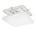 Spectrum LED NYMPHEA 2 TOP LED 230V 18W IP44 IK10 NW SQUARE - Perfecte verlichting voor elke ruimte