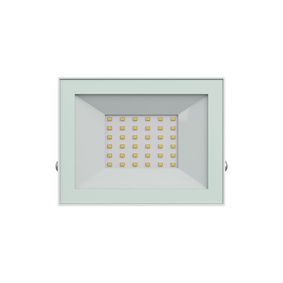 Spectrum LED NOCTIS LUX 4 FLOODLIGHT 30W CW 230V IP65 141x107x25 WHITE - Iluminación ideal para espacios exteriores
