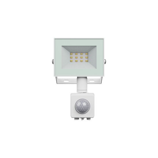 Spectrum LED NOCTIS LUX 4 FLOODLIGHT 10W WW 230V IP44 - Perfecte buitenverlichting met PIR-sensor