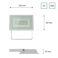 Spectrum LED NOCTIS LUX 3 FLOODLIGHT 20W WW 230V IP65 - Perfecte verlichting voor buitenruimtes