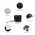Spectrum LED NOCTIS LUX 3 FLOODLIGHT 10W CW 230V IP65 - Iluminación perfecta para espacios exteriores