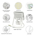 Spectrum LED NOCTIS LUX 2 SMD 230V 20W IP44 WW WHITE WITH SENSOR - Iluminación perfecta con sensor de movimiento