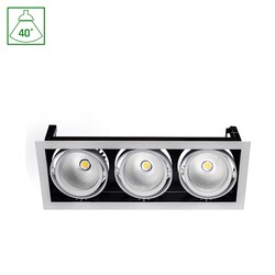 MODERN-DAY 3X1LED COB CITIZEN 40DEG 700MA 3X27W IP20 WW DOWNLIGHT