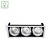 Spectrum LED MODERN-DAY 3X1LED COB CITIZEN 40DEG 700MA 3X27W IP20 WW DOWNLIGHT