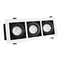 Spectrum LED MODERN DAY MINI GU10 X3 WHITE FRAME - Iluminación perfecta para cualquier espacio