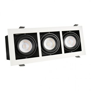 MODERN DAY MINI GU10 X3 WHITE FRAME