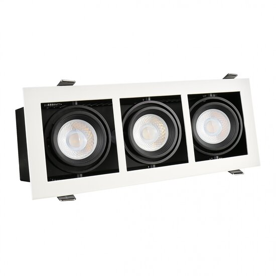 Spectrum LED MODERN DAY MINI GU10 X3 WHITE FRAME - Perfecte verlichting voor elke ruimte