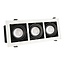 Spectrum LED MODERN DAY MINI GU10 X3 WHITE FRAME - Iluminación perfecta para cualquier espacio