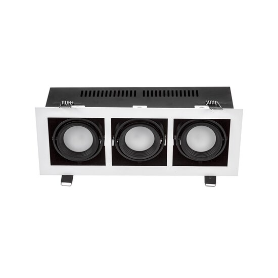 Spectrum LED MODERN DAY MINI GU10 X3 WHITE FRAME - Iluminación perfecta para cualquier espacio