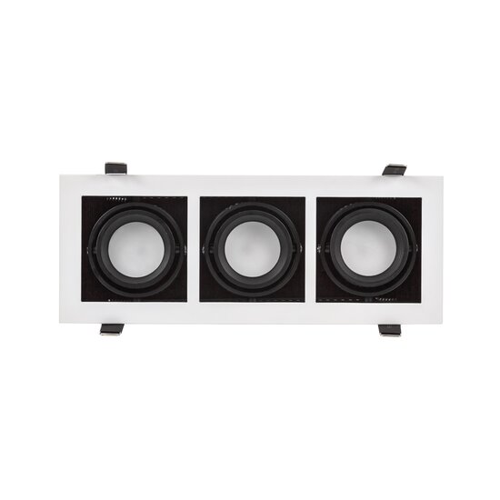 Spectrum LED MODERN DAY MINI GU10 X3 WHITE FRAME - Iluminación perfecta para cualquier espacio