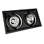 Spectrum LED MODERN DAY DUE MAXI AR111 GU10 X 2 BLACK - Perfecte verlichting voor elke ruimte