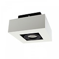 Spectrum LED MIRORA GU10 SURFACE GU10 250V IP20 145X145X85MM WHITE BLACK SQUARE ADJUSTABLE SPOT - Ideal für moderne Räume