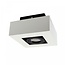 Spectrum LED MIRORA GU10 SURFACE GU10 250V IP20 145X145X85MM WHITE BLACK SQUARE ADJUSTABLE SPOT - Ideal für moderne Räume