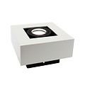 Spectrum LED MIRORA GU10 SURFACE GU10 250V IP20 145X145X85MM WHITE BLACK SQUARE ADJUSTABLE SPOT - Ideal für moderne Räume