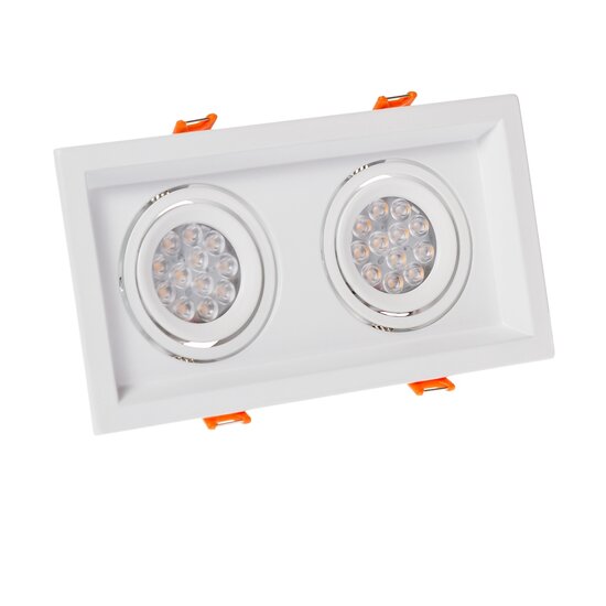 Spectrum LED MDD MINI DUE GU10 X 2 WHITE - Éclairage parfait pour chaque espace