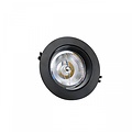 Spectrum LED MDD MAXI PC UNO ROUND AR111 GU10 X 1 IP20 FI165x41MM BLACK - Ideal ceiling light for any space