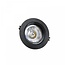 Spectrum LED MDD MAXI PC UNO ROUND AR111 GU10 X 1 IP20 FI165x41MM BLACK - Ideal ceiling light for any space