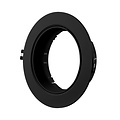 Spectrum LED MDD MAXI PC UNO ROUND AR111 GU10 X 1 IP20 FI165x41MM BLACK - Ideal ceiling light for any space