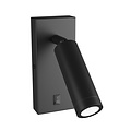 Spectrum LED MADARA SLIM MR11 SWITCH SCONCE 230V IP20 38X95 + BASE140X60X25 BLACK - Perfekte Wandbeleuchtung für jeden Raum