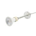Spectrum LED MADARA MINI RING GU10 SUSPENDED FOR TRACK 3F 230V IP20 FI55*200MM WHITE - Éclairage idéal pour les espaces modernes