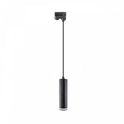 MADARA MINI RING GU10 SUSPENDED FOR TRACK 3F 230V IP25 FI55*200MM BLACK