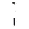 Spectrum LED MADARA MINI RING GU10 SUSPENDED FOR TRACK 3F 230V IP25 FI55*200MM BLACK - Éclairage idéal pour tout espace