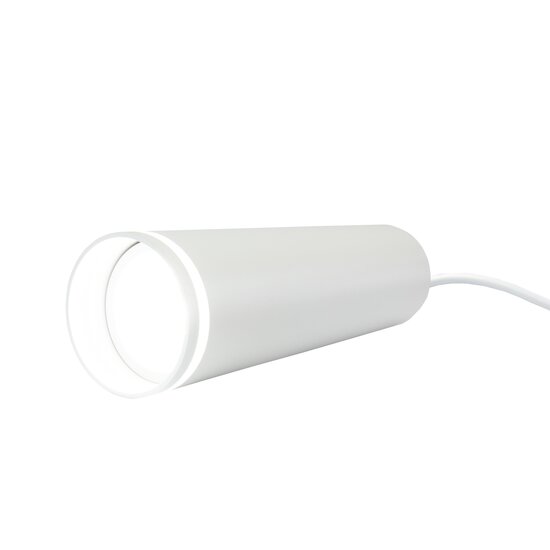 Spectrum LED MADARA MINI RING GU10 SUSPENDED BASE 230V IP20 FI55*200MM WHITE - Ideal pendant lamp for modern interiors