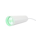 Spectrum LED MADARA MINI RING GU10 SUSPENDED BASE 230V IP20 FI55*200MM WHITE - Ideal pendant lamp for modern interiors