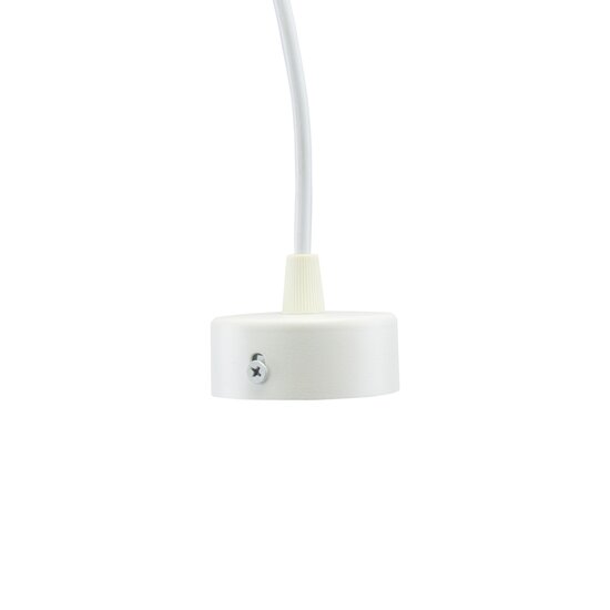 Spectrum LED MADARA MINI RING GU10 SUSPENDED BASE 230V IP20 FI55*200MM WHITE - Ideal pendant lamp for modern interiors