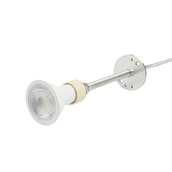 Spectrum LED MADARA MINI II GU10 SUSPENDED BASE 230V IP20 FI55*200MM WHITE - Éclairage idéal pour chaque espace