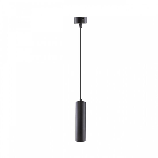 Spectrum LED MADARA MINI II GU10 SUSPENDED BASE 230V IP20 FI55*200MM BLACK - Lampe suspendue idéale pour les intérieurs modernes
