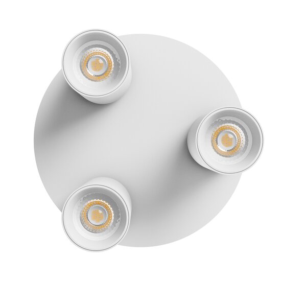 Spectrum LED MADARA ALTRO ROUND 3xGU10 230V IP20 220X134MM WHITE - Éclairage de plafond parfait pour chaque espace
