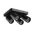 Spectrum LED MADARA ALTRO SQUARE 4xGU10 230V IP20 220X220X134MM BLACK - Perfecte verlichting voor elke ruimte