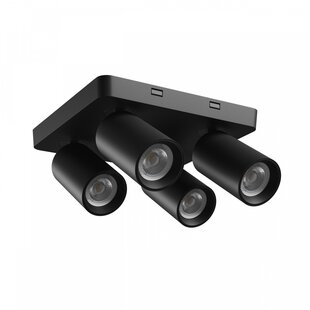 MADARA ALTRO SQUARE 4xGU10 230V IP20 220X220X134MM BLACK