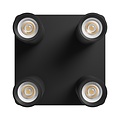 Spectrum LED MADARA ALTRO SQUARE 4xGU10 230V IP20 220X220X134MM BLACK - Perfecte verlichting voor elke ruimte