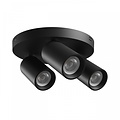 Spectrum LED MADARA ALTRO ROUND 3xGU10 230V IP20 220X134MM BLACK - Lampe de plafond élégante pour tous les espaces