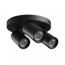 MADARA ALTRO ROUND 3xGU10 230V IP20 220X134MM BLACK