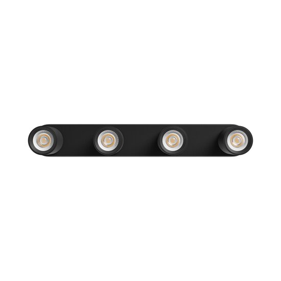 Spectrum LED MADARA ALTRO BASE 4xGU10 230V IP20 480X70X135MM BLACK - Perfecte verlichting voor elke ruimte