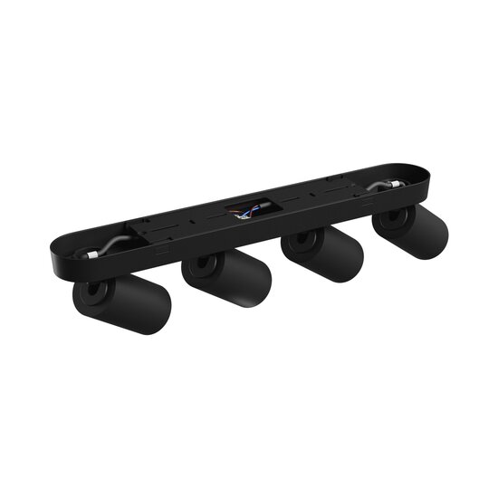 Spectrum LED MADARA ALTRO BASE 4xGU10 230V IP20 480X70X135MM BLACK - Perfecte verlichting voor elke ruimte