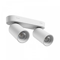Spectrum LED MADARA ALTRO BASE 2xGU10 230V IP20 220X70X135MM WHITE - Perfecte plafondverlichting voor elke ruimte
