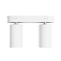 Spectrum LED MADARA ALTRO BASE 2xGU10 230V IP20 220X70X135MM WHITE - Perfecte plafondverlichting voor elke ruimte