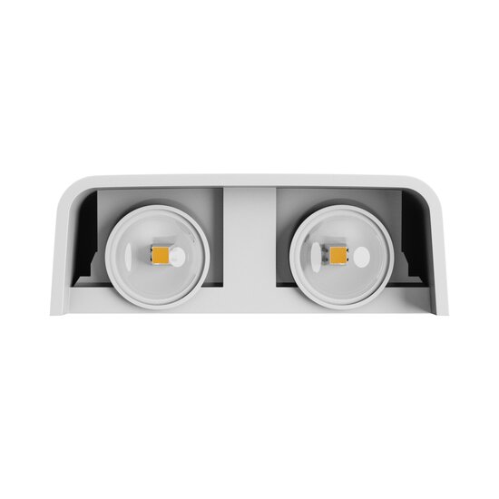 Spectrum LED LUNARIX 2 SCONCE 4W CCT 230V IP54 RA90 110X100X40MM WHITE UP/DOWN LIGHT - Ideale Beleuchtung für jeden Raum