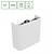 Spectrum LED LUNARIX 1 SCONCE 2W CCT 230V IP54 RA90 110X100X40MM WHITE