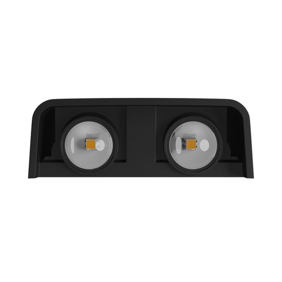 Spectrum LED LUNARIX 2 SCONCE 4W CCT 230V IP54 RA90 110X100X40 MM BLACK - Perfekte Wandbeleuchtung für jeden Raum