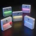 Spectrum LED LUMINA POP RGBW+DIM PIR 500mah USB-C WHITE 78x80x22 2-PACK - Schaffen Sie die perfekte Atmosphäre mit dimmbarem Licht