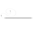 Spectrum LED LIMEA PLUG 1200mm 36W NW 230V 120DEG IP65 - Idéal pour l'éclairage industriel