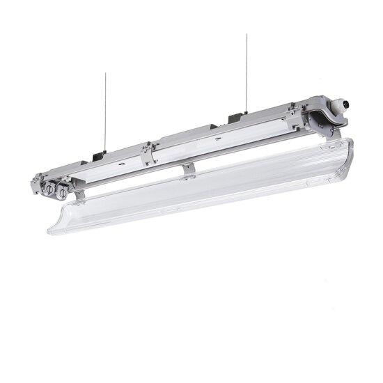 Spectrum LED LIMEA LED TUBE TRI PROOF FIXTURE 2X60CM IP65 - Éclairage durable pour tous les environnements