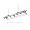Spectrum LED LIMEA LED TUBE TRI PROOF FIXTURE 1X60CM IP65 - Éclairage durable pour tous les espaces